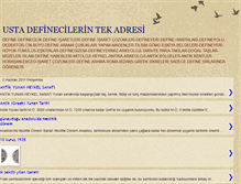 Tablet Screenshot of definegizemlerimiz.blogspot.com