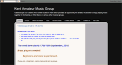 Desktop Screenshot of kentmusicians.blogspot.com