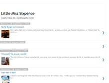 Tablet Screenshot of littlemisssixpence.blogspot.com