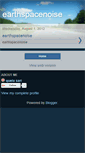 Mobile Screenshot of earthspacenoise.blogspot.com