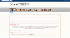 Desktop Screenshot of doa-kozmetik.blogspot.com