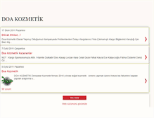 Tablet Screenshot of doa-kozmetik.blogspot.com
