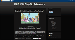 Desktop Screenshot of longclopficadventure.blogspot.com