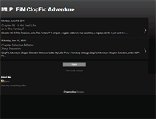 Tablet Screenshot of longclopficadventure.blogspot.com