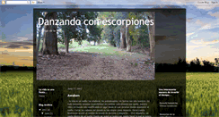 Desktop Screenshot of danzandoconescorpiones.blogspot.com