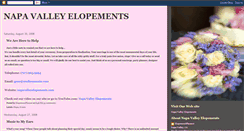 Desktop Screenshot of napavalleyelopements.blogspot.com