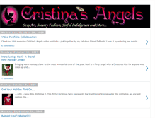 Tablet Screenshot of cristinasangels.blogspot.com