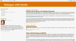 Desktop Screenshot of kavitasdialogue.blogspot.com