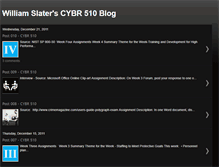 Tablet Screenshot of cybr510.blogspot.com