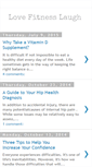 Mobile Screenshot of lovefitnesslaugh.blogspot.com