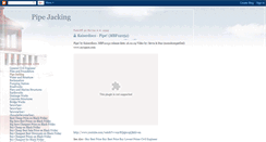 Desktop Screenshot of pipe-jacking.blogspot.com