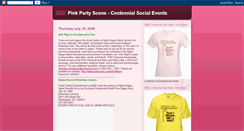 Desktop Screenshot of pinkpartyscene.blogspot.com