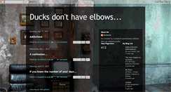 Desktop Screenshot of ducksdonthaveelbows.blogspot.com