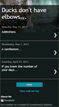 Mobile Screenshot of ducksdonthaveelbows.blogspot.com
