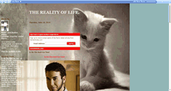 Desktop Screenshot of feelreality.blogspot.com