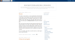 Desktop Screenshot of escrevinhadeiroinsone.blogspot.com