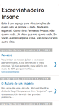 Mobile Screenshot of escrevinhadeiroinsone.blogspot.com