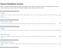 Tablet Screenshot of escrevinhadeiroinsone.blogspot.com