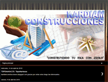 Tablet Screenshot of kardiamconstrucciones.blogspot.com