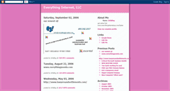 Desktop Screenshot of everythinginternet.blogspot.com