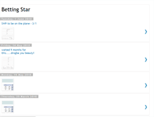 Tablet Screenshot of bettingstar.blogspot.com