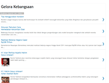 Tablet Screenshot of gelorakebangsaan.blogspot.com