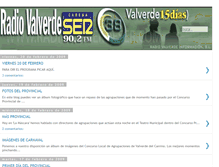 Tablet Screenshot of elblogdecarnavalderadiovalverde.blogspot.com