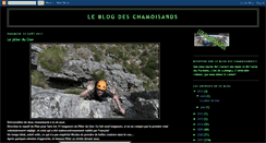 Desktop Screenshot of chamoisards.blogspot.com