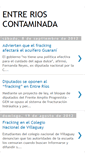 Mobile Screenshot of entrerioscontaminada.blogspot.com