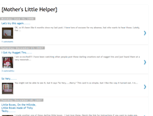 Tablet Screenshot of motherslittlehelper-kcl.blogspot.com