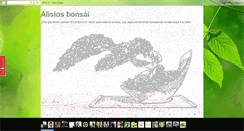 Desktop Screenshot of alisiosbonsai.blogspot.com