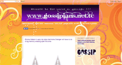 Desktop Screenshot of gossipians.blogspot.com