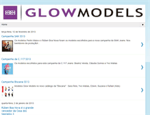 Tablet Screenshot of glow-models.blogspot.com