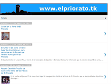 Tablet Screenshot of elprioratotk.blogspot.com