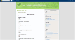Desktop Screenshot of abp-piura-peligro.blogspot.com