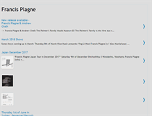 Tablet Screenshot of francisplagne.blogspot.com