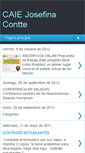 Mobile Screenshot of caie-josefinacontte.blogspot.com