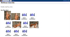 Desktop Screenshot of melissa-lincoln-pictures.blogspot.com