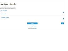 Tablet Screenshot of melissa-lincoln-pictures.blogspot.com