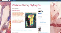 Desktop Screenshot of christineshirley.blogspot.com