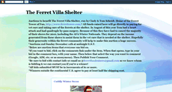 Desktop Screenshot of ferretvilla.blogspot.com