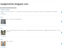 Tablet Screenshot of budgetsite4u.blogspot.com