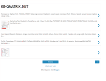 Tablet Screenshot of kingmatrix2010.blogspot.com