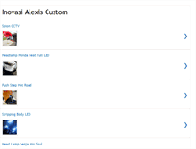 Tablet Screenshot of inovasialexiscustom.blogspot.com