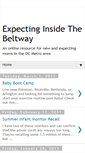 Mobile Screenshot of expectinginsidethebeltway.blogspot.com