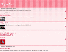 Tablet Screenshot of mari-blogdemari.blogspot.com