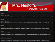 Tablet Screenshot of mrsnnestor.blogspot.com