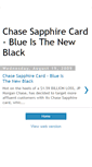 Mobile Screenshot of chasesapphirecard.blogspot.com