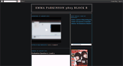 Desktop Screenshot of emmaparkinsonasmediaproject.blogspot.com