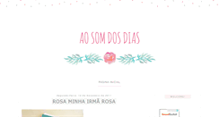 Desktop Screenshot of aosomdosdias.blogspot.com